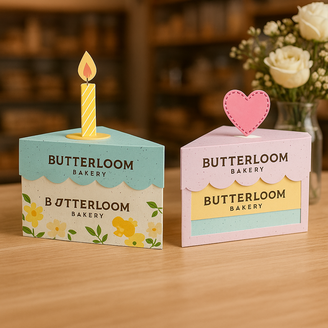 <p>single cake piece</p>