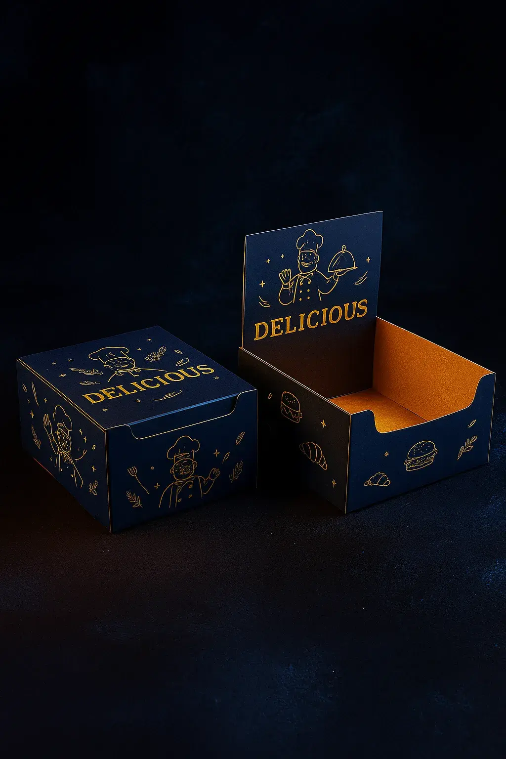 Food Display Box