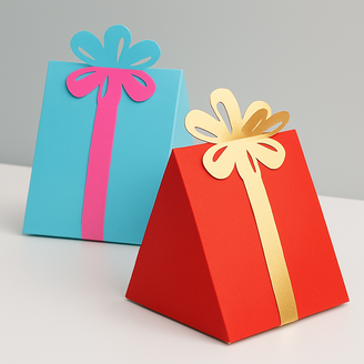 TRIANGLE GIFT BOXES